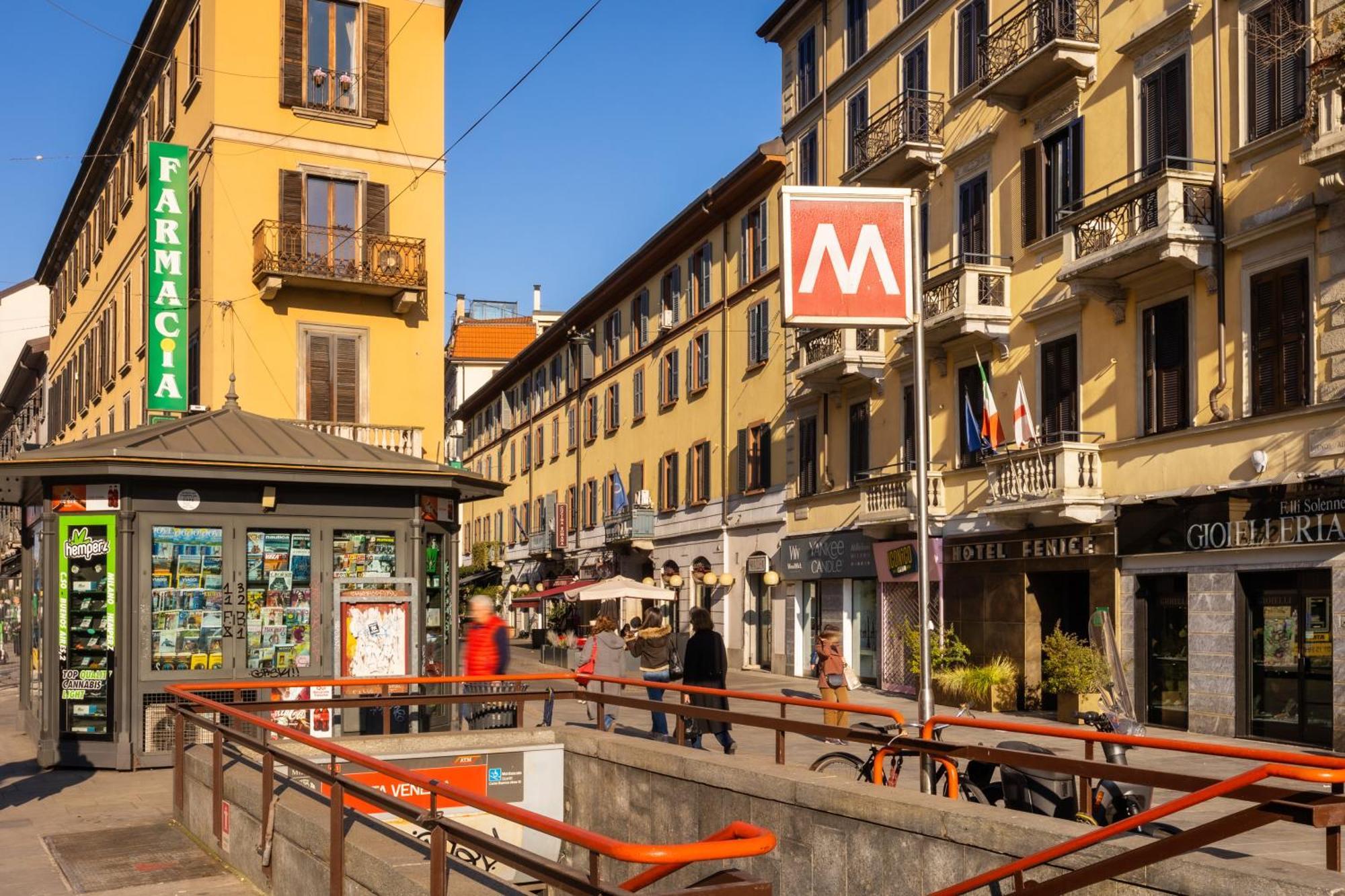 Tiny & Tidy Studio In The Key Area Of Milan Exterior photo