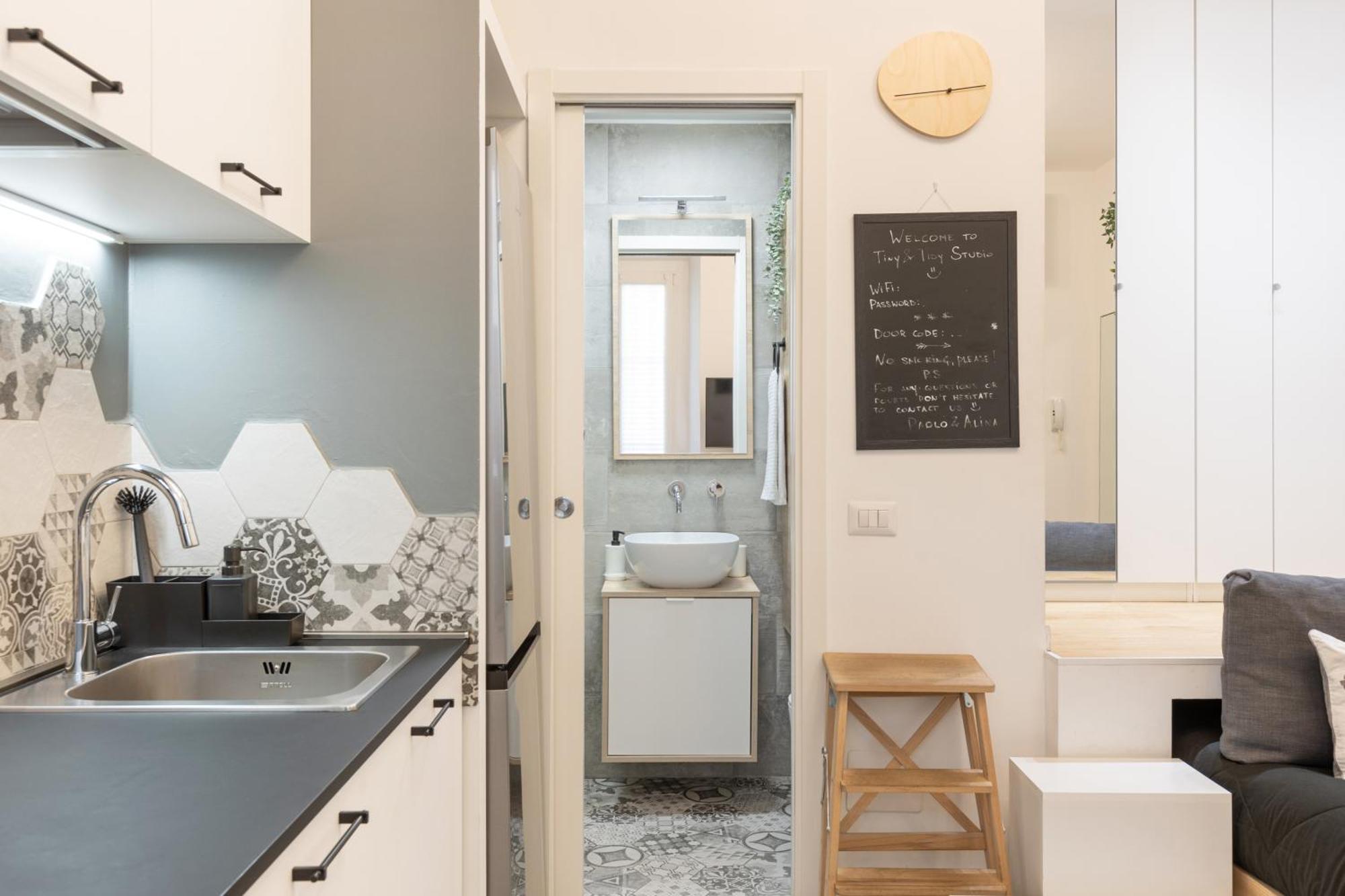 Tiny & Tidy Studio In The Key Area Of Milan Exterior photo