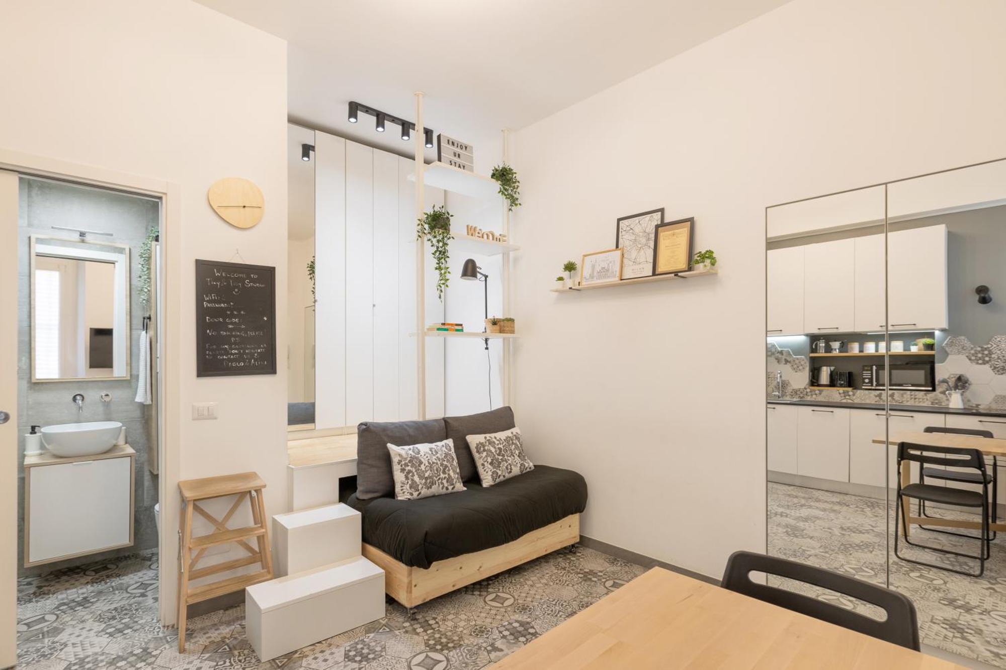 Tiny & Tidy Studio In The Key Area Of Milan Exterior photo